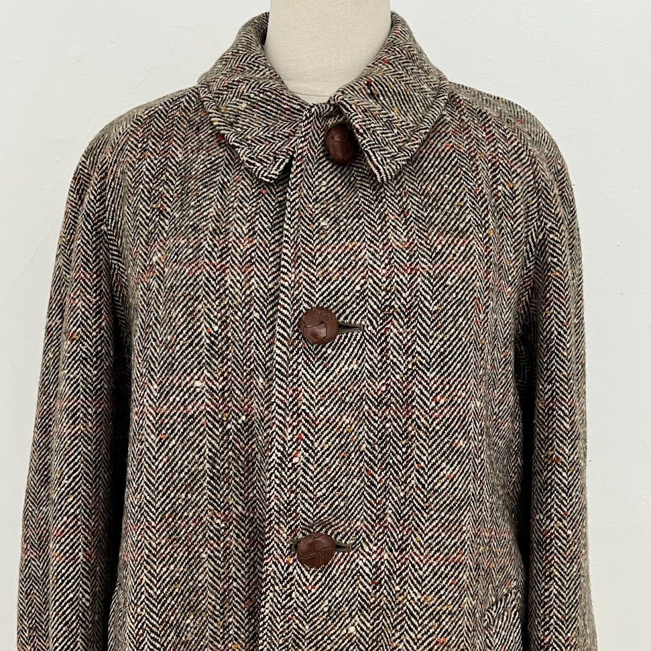 Burberry's Vintage Tweed Long Coat