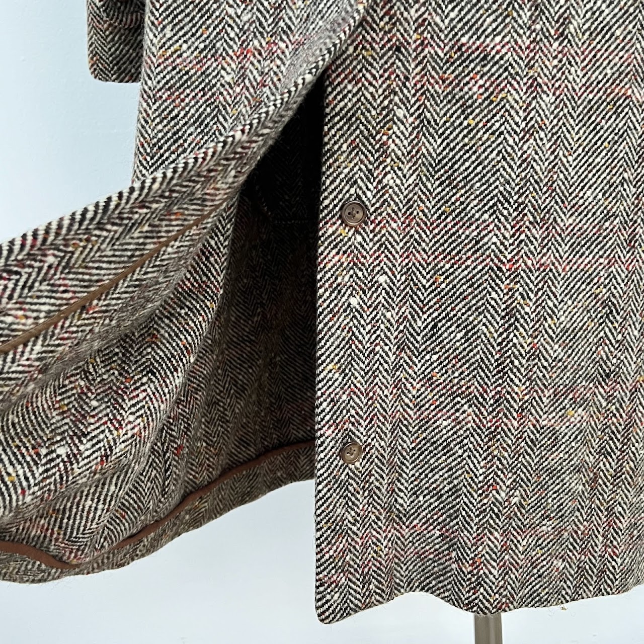 Burberry's Vintage Tweed Long Coat