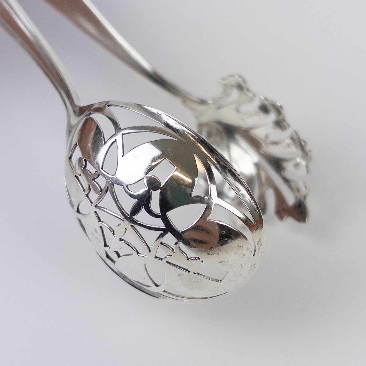 Sterling Silver Serving Tongs