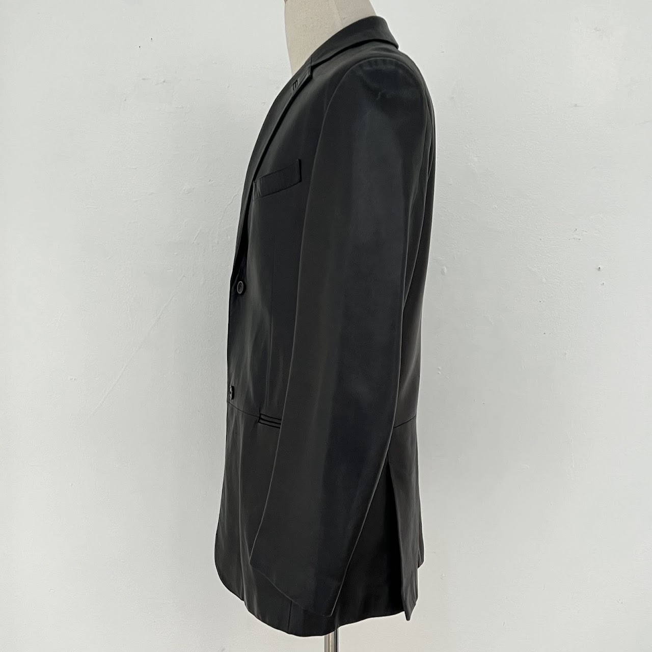 Zegna Lamb Leather Sport Coat