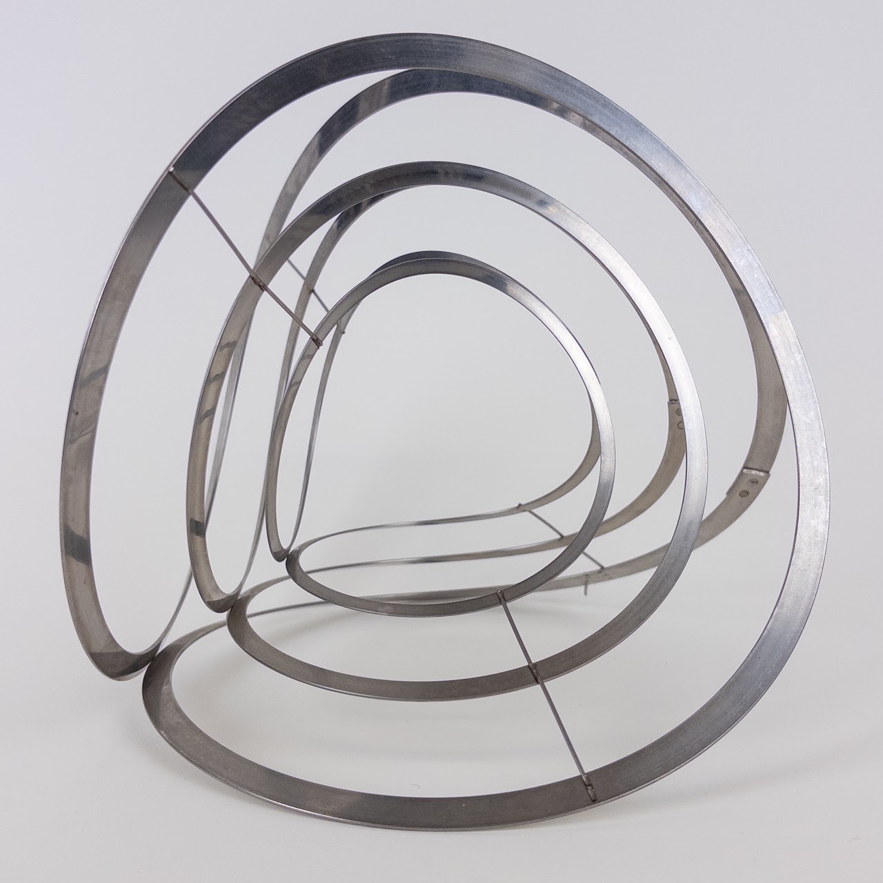 Stainless Steel Ribbon Sculpture