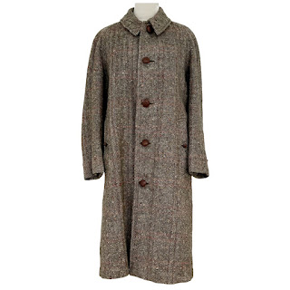 Burberry's Vintage Tweed Long Coat