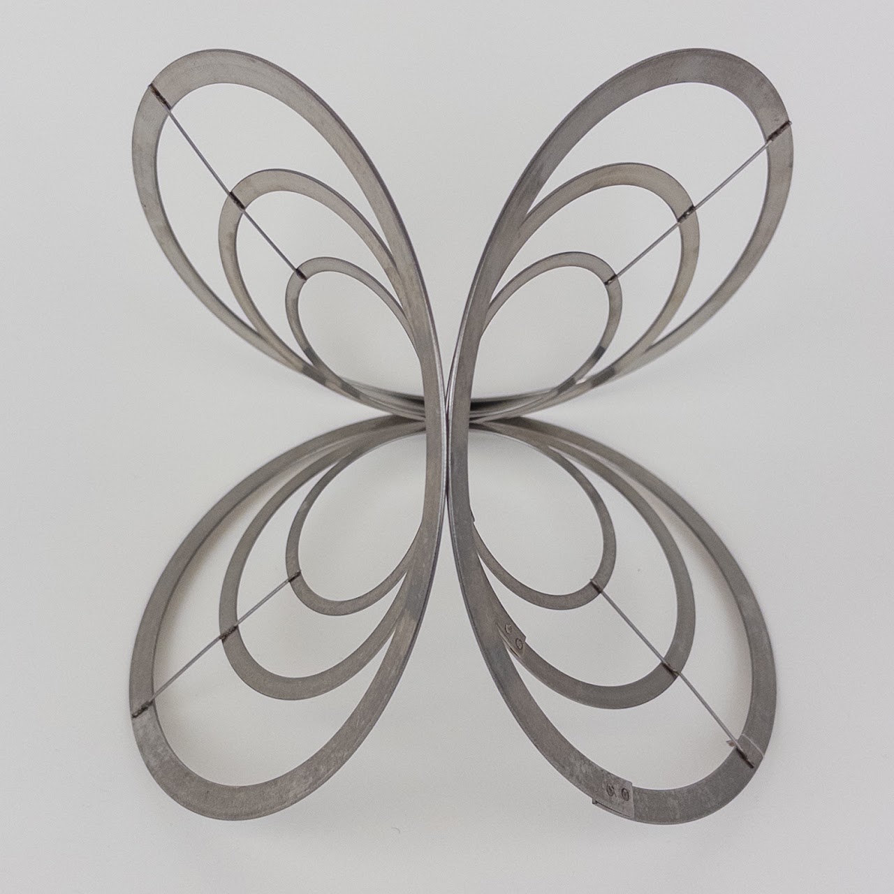 Stainless Steel Ribbon Sculpture