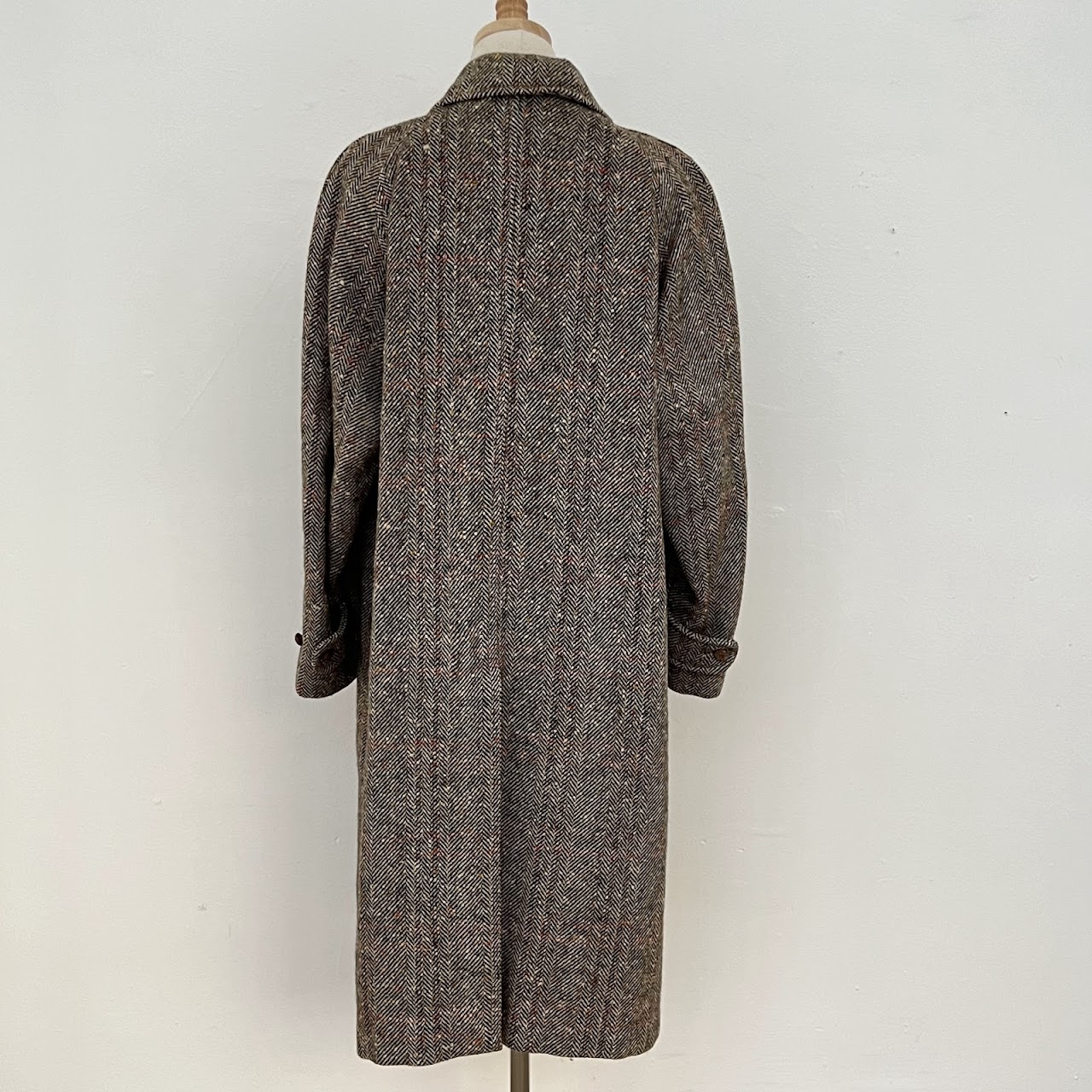 Burberry's Vintage Tweed Long Coat