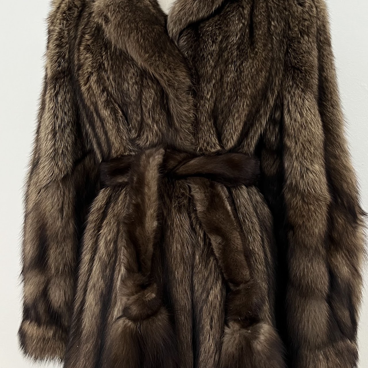 Goldin-Feldman Wild Canadian Fisher Fur Coat