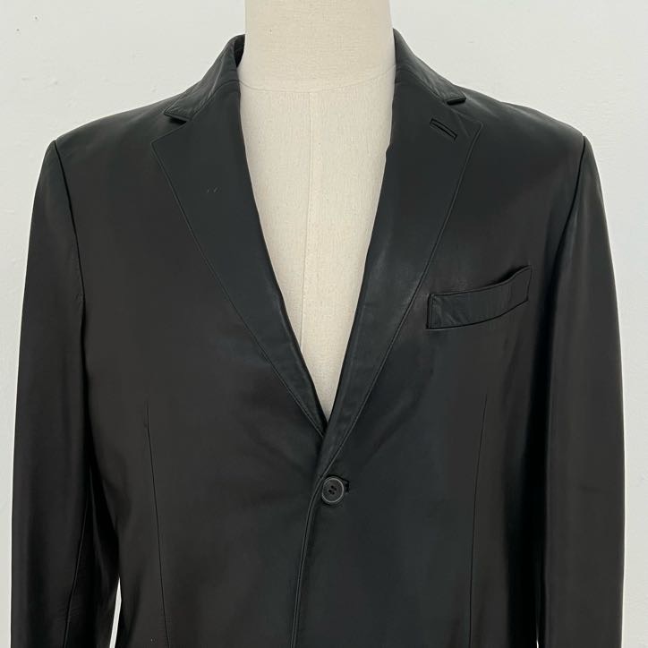 Zegna Lamb Leather Sport Coat