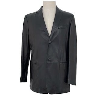 Zegna Lamb Leather Sport Coat