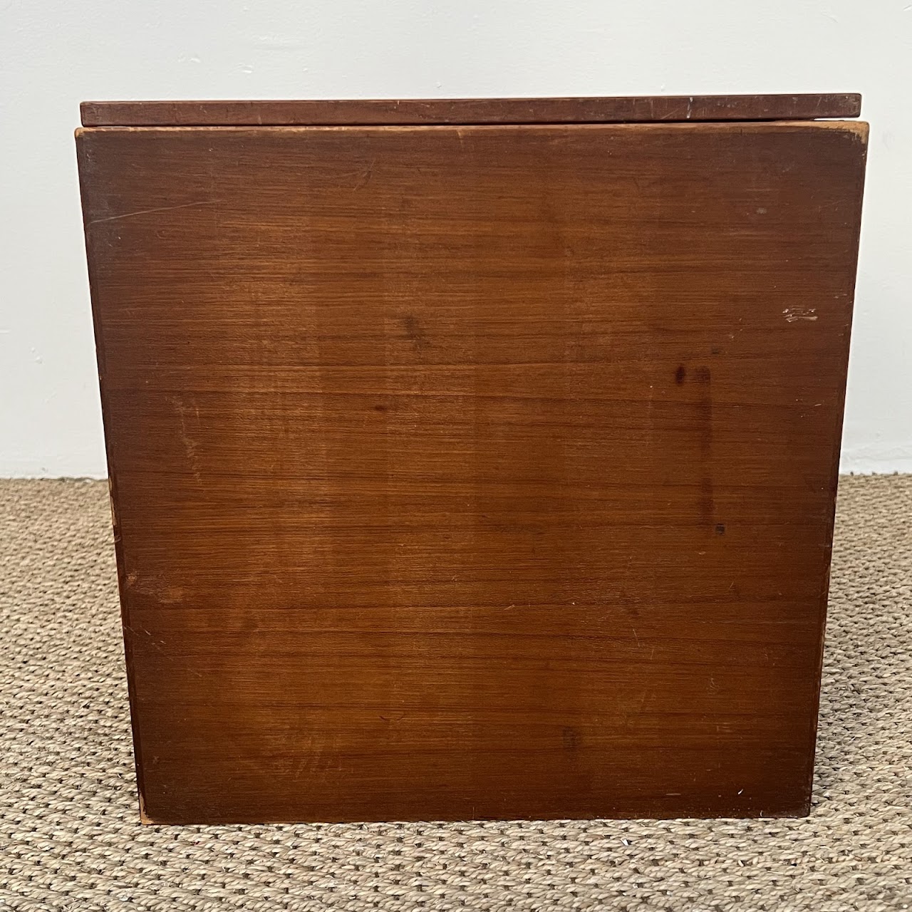 Kai Kristiansen for Vildbjerg Møbelfabrik Danish Modern Teak Nesting Cube Table Trio