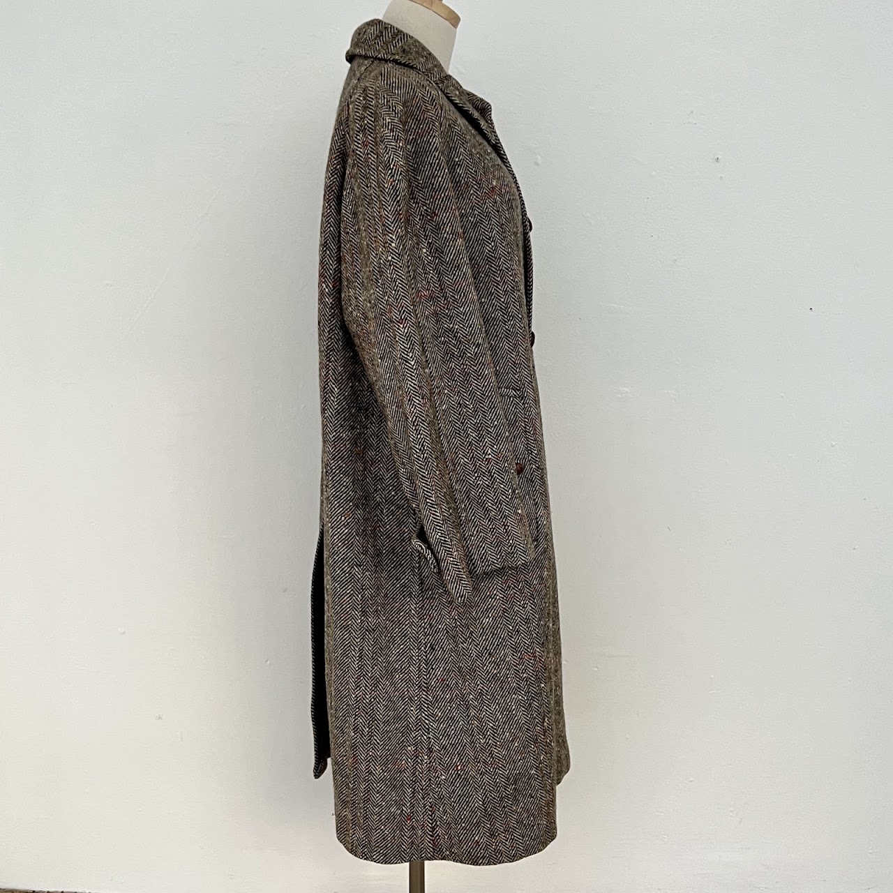 Burberry's Vintage Tweed Long Coat