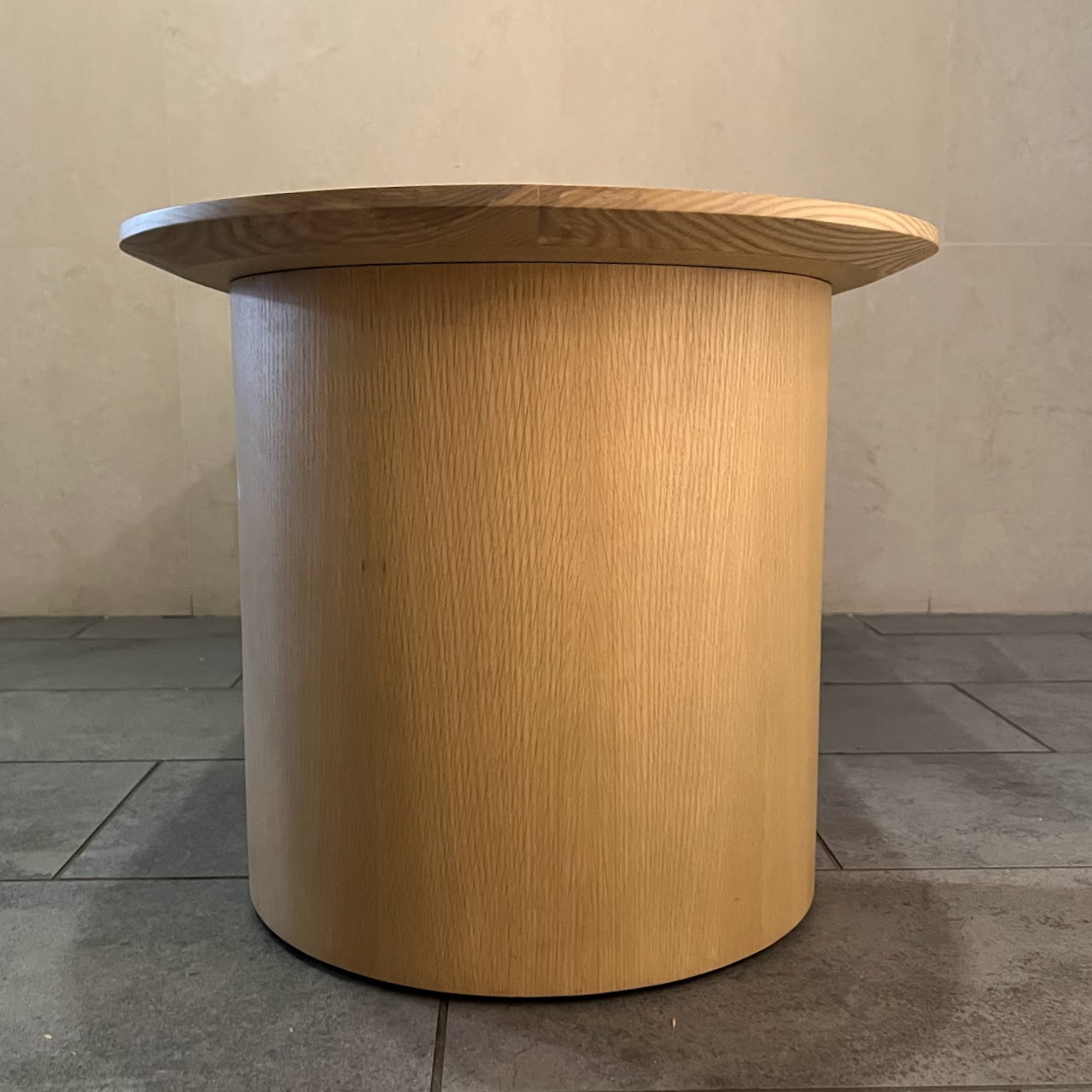 HFc Contemporary Cerused Oak Cocktail Table