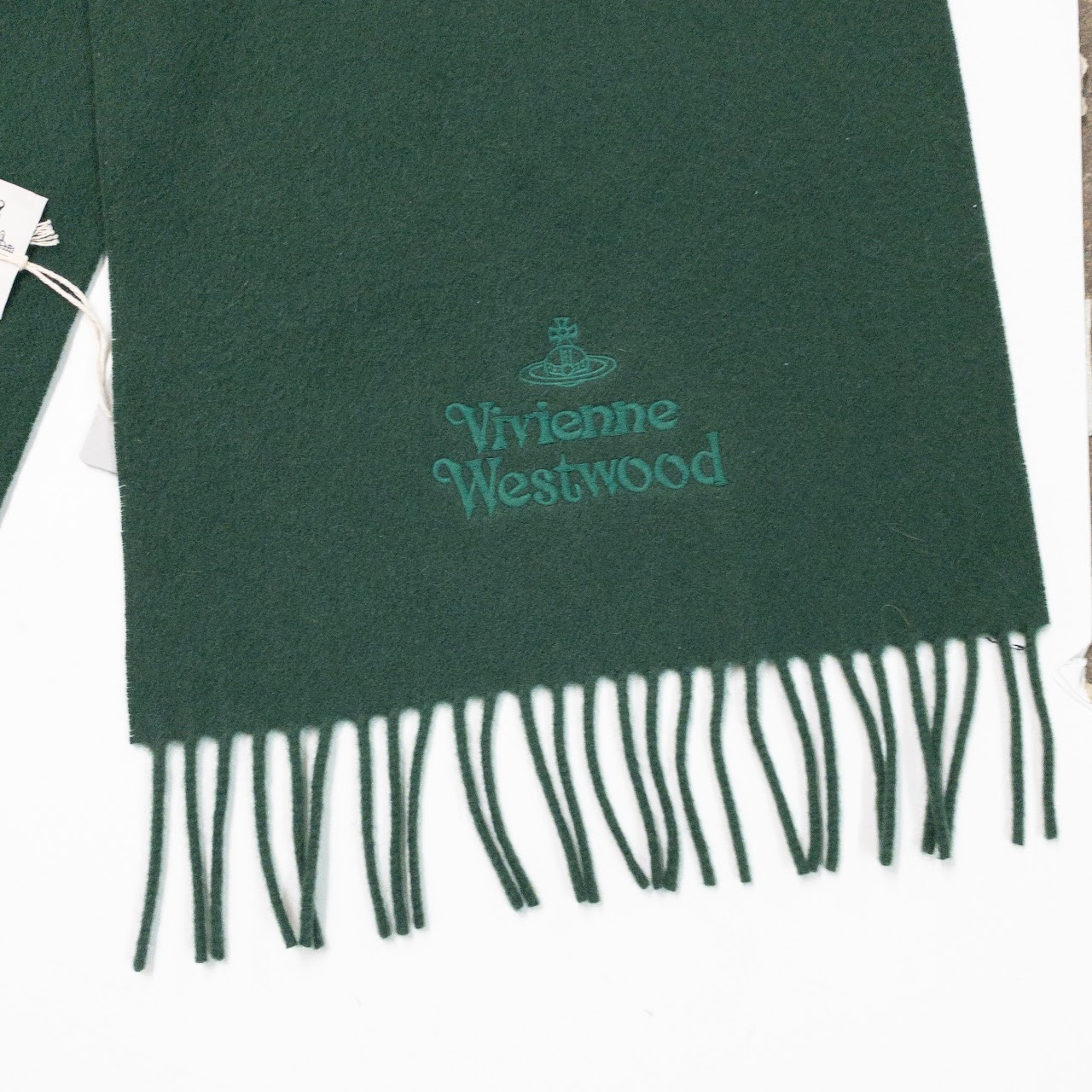 Vivienne Westwood Wool Embroidered Scarf