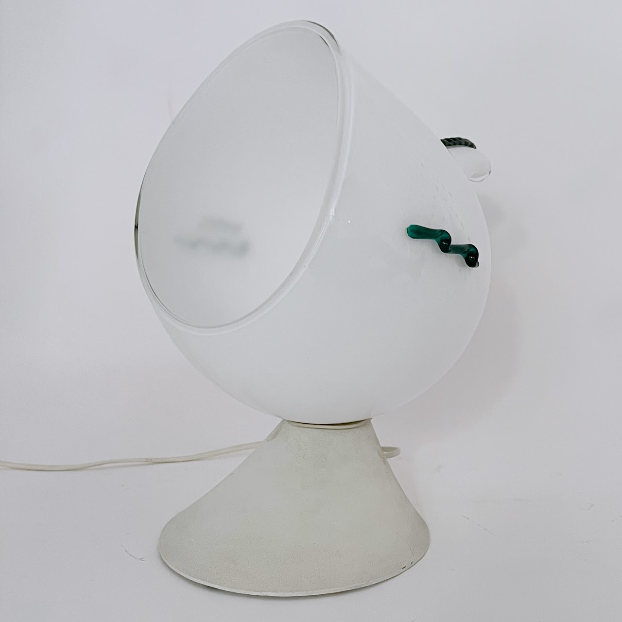 1970s Murano Due Sculptural Glass Table Lamp