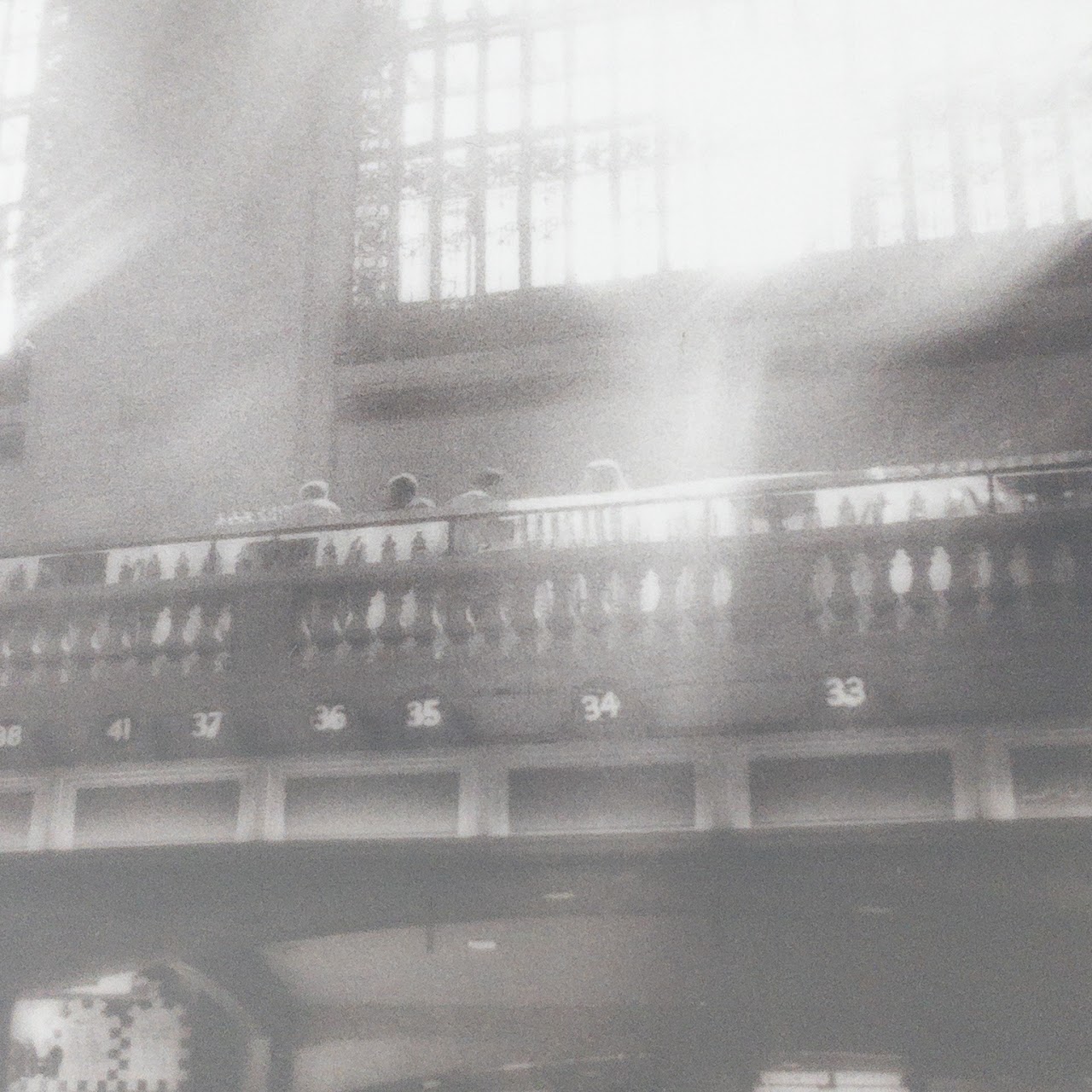 Signed Grand Central Station Black and White Photograph