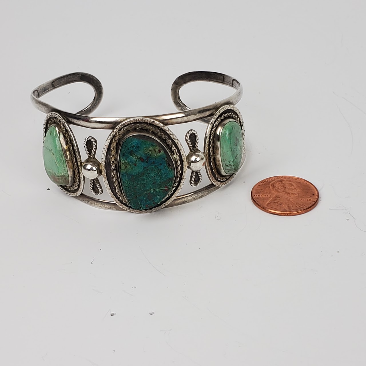 Sterling Silver Turquoise Cuff Bracelet