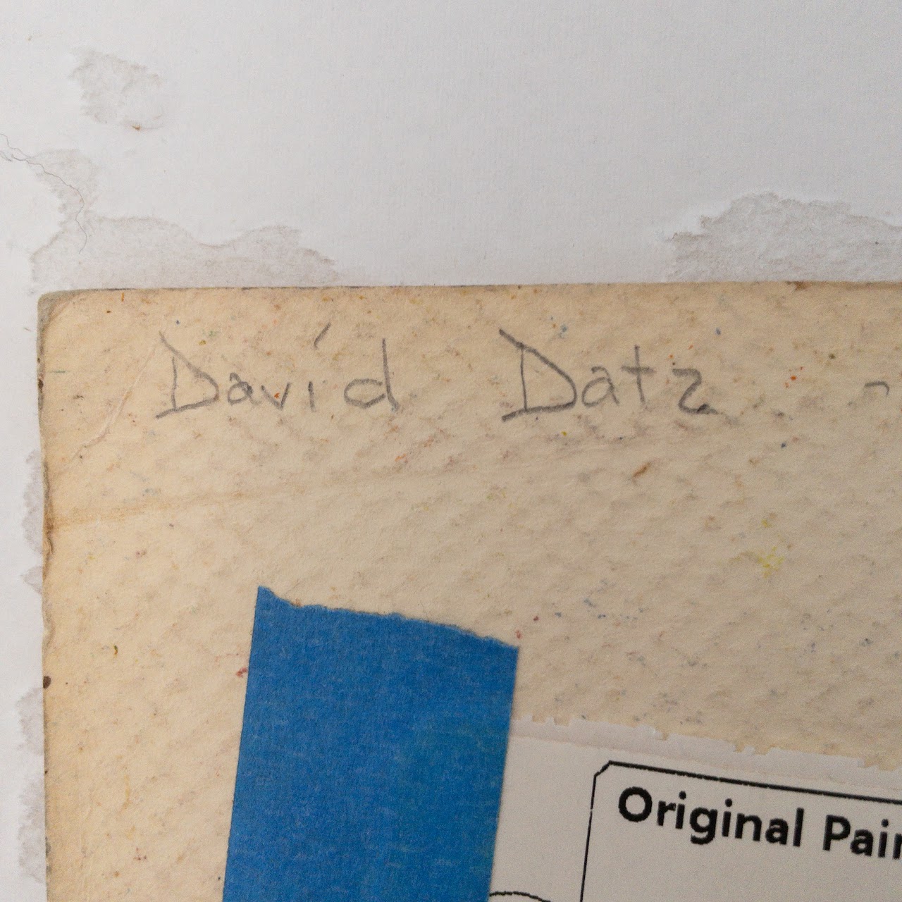David Datz Signed Pointilist-Inspired Still LIfe Painting
