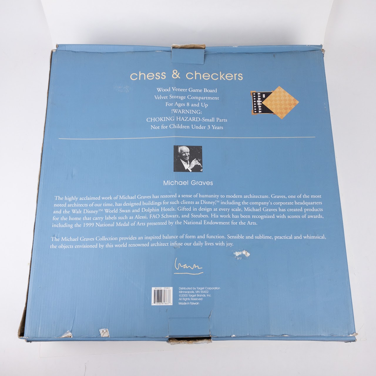 Michael Graves Design Chess and Checkers Set