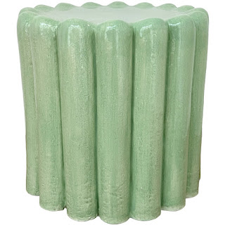 Studio Ceramic Mint Green Stool