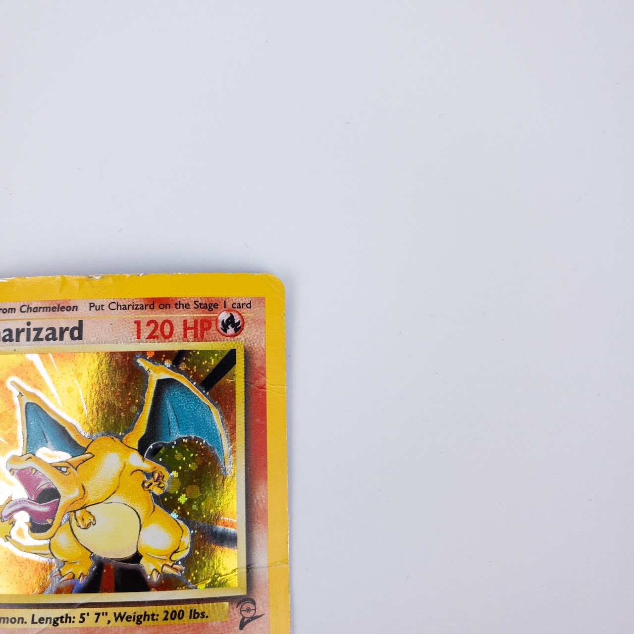 Holo Charizard Pokemon Card, Base Set 2, 04/130