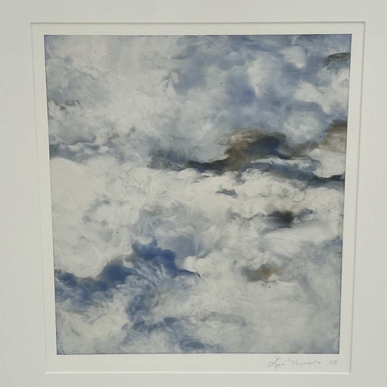 Leia Nichols Cloud Study Signed Print #2