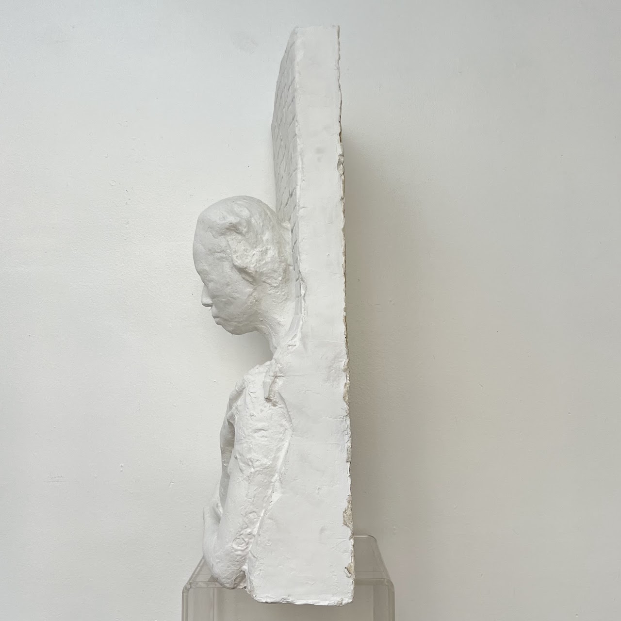 George Segal Signed Papier-Mâché Sculpture, 1982