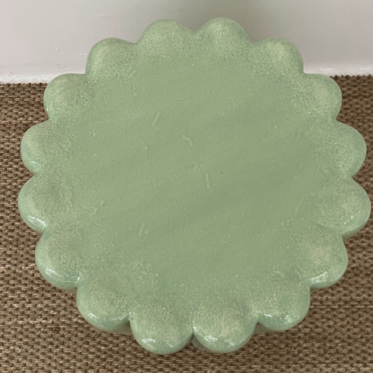 Studio Ceramic Mint Green Stool