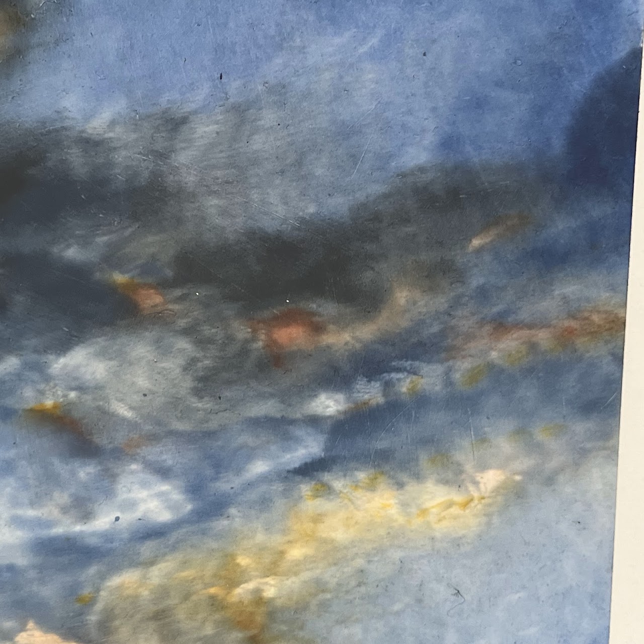 Leia Nichols Cloud Study Signed Print #1