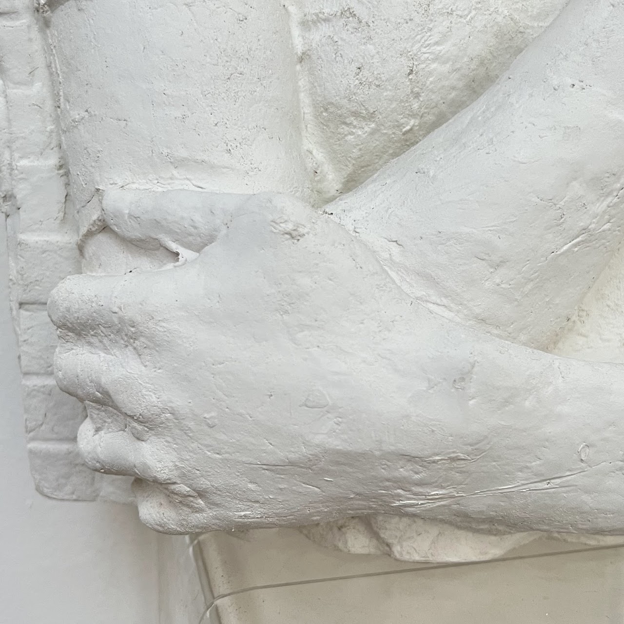 George Segal Signed Papier-Mâché Sculpture, 1982