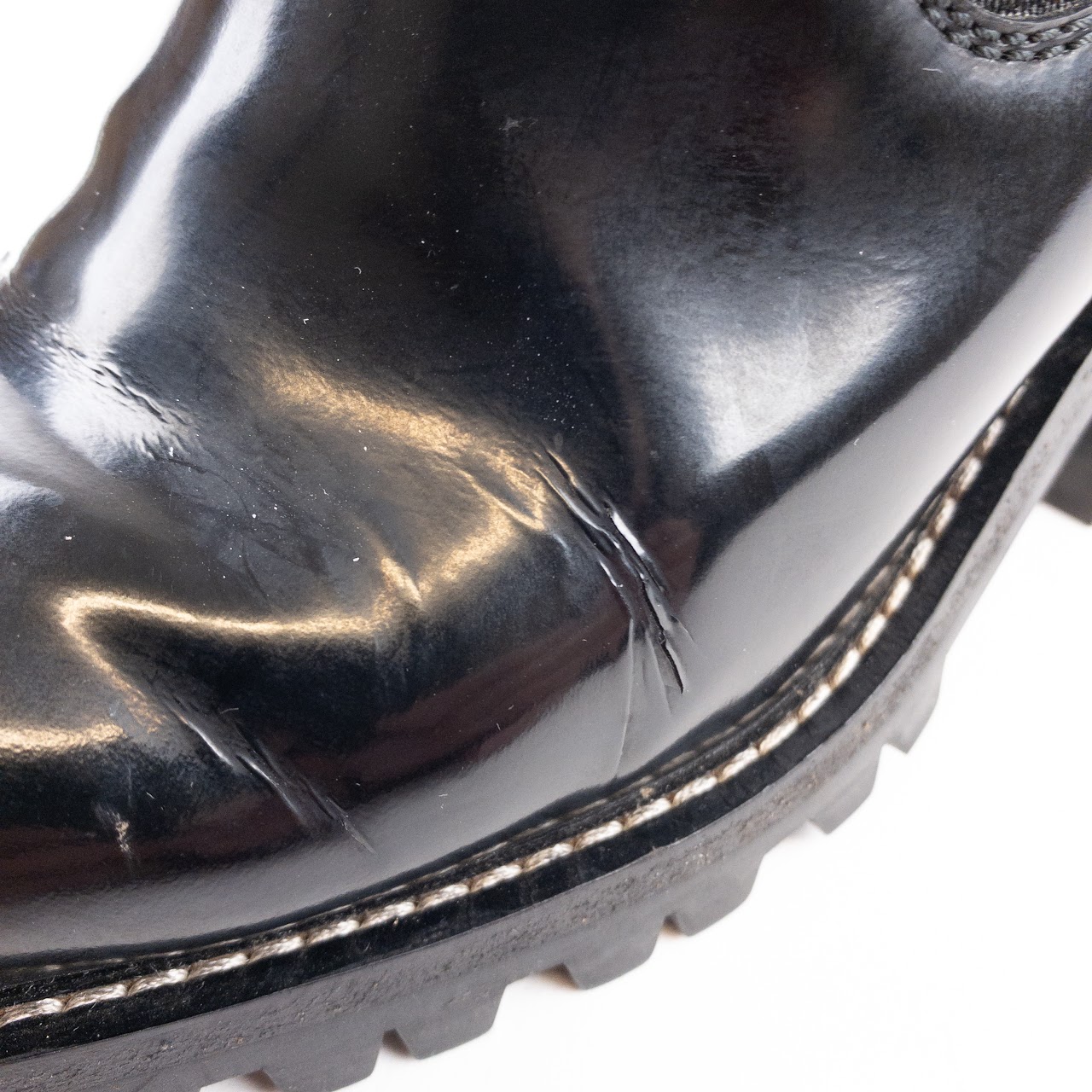 Louis Vuitton Limitless Patent Leather Ankle Boots