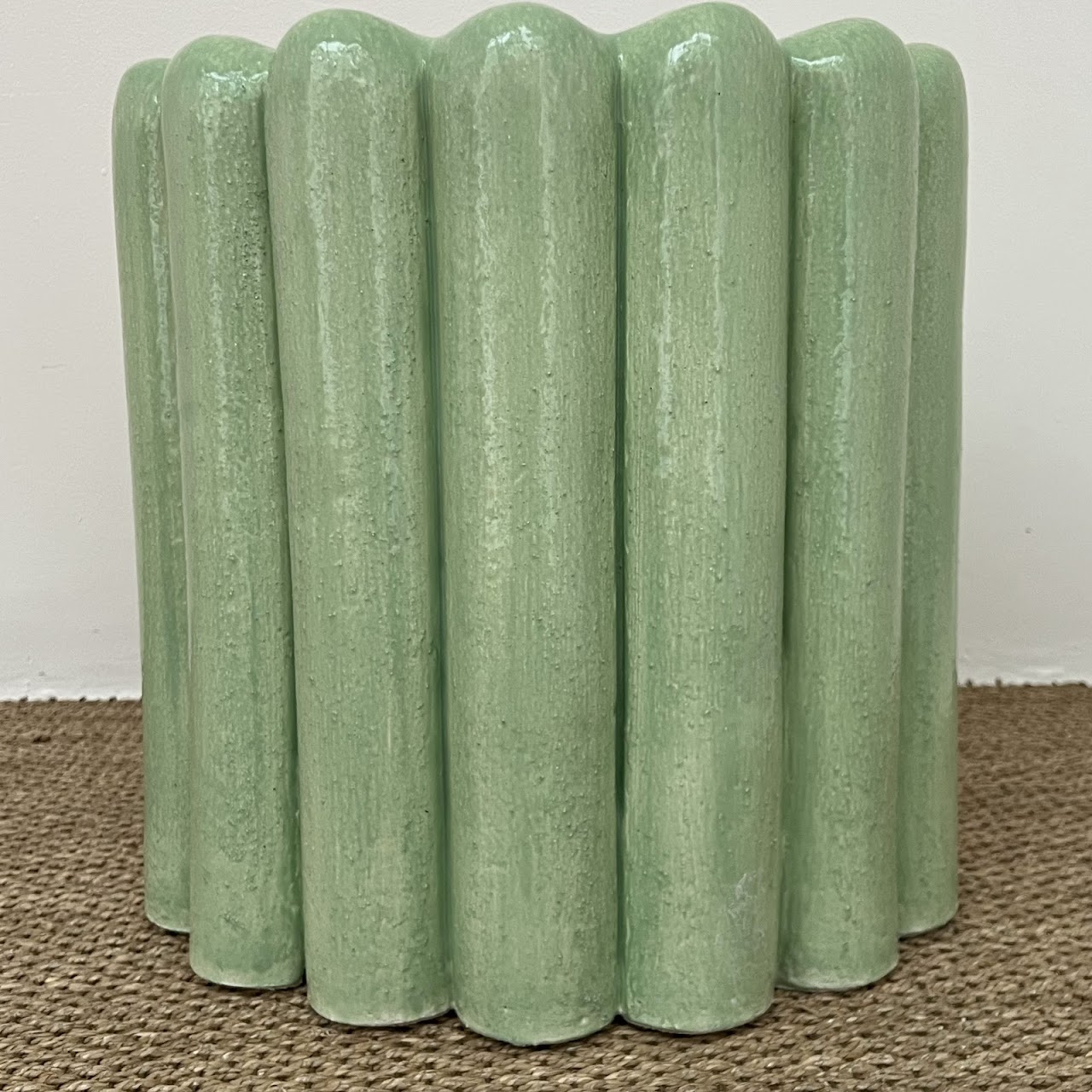 Studio Ceramic Mint Green Stool