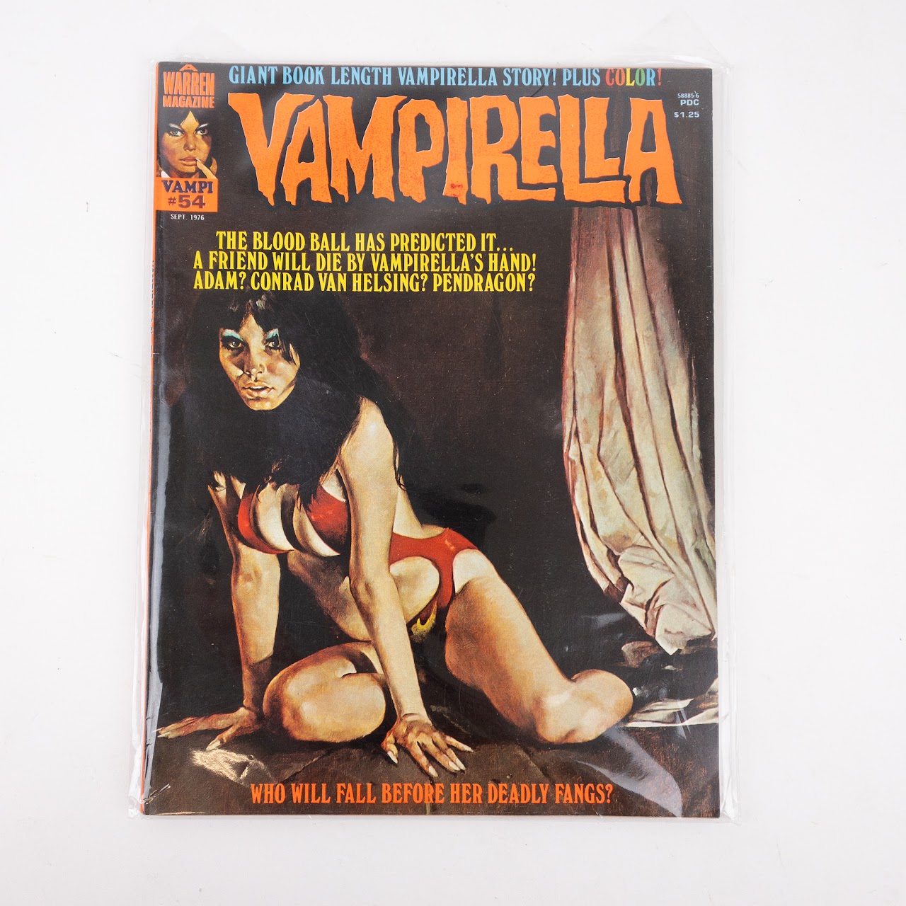 1970's Vintage Vampirella Comic Book Quartet