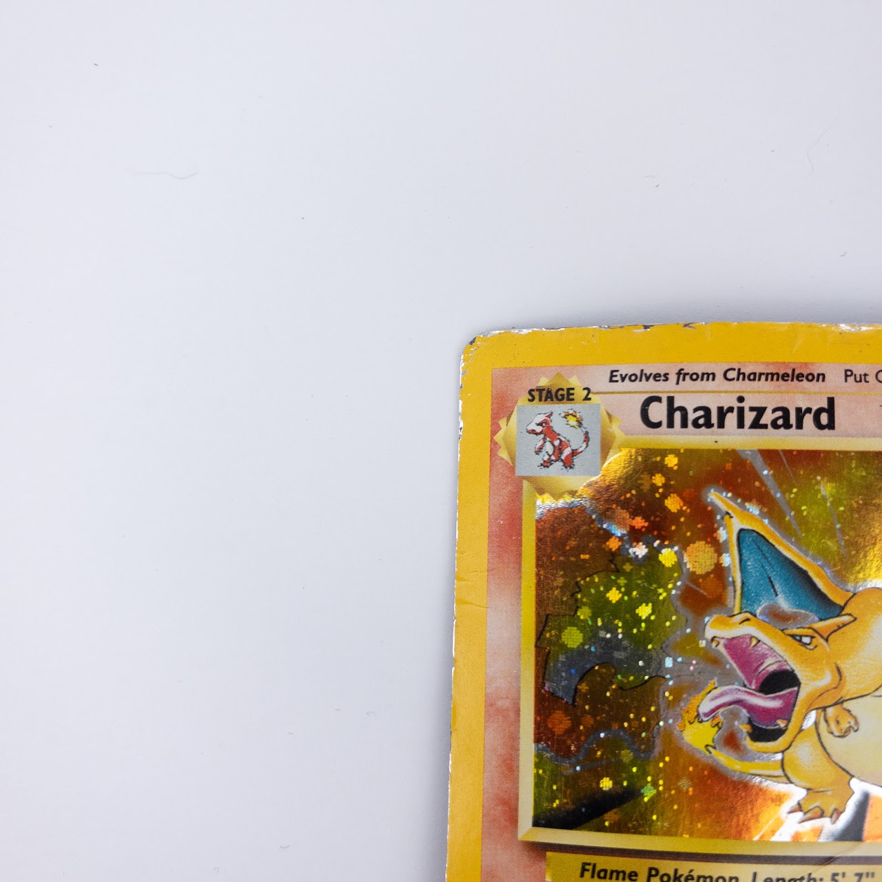 Holo Charizard Pokemon Card, Base Set 2, 04/130