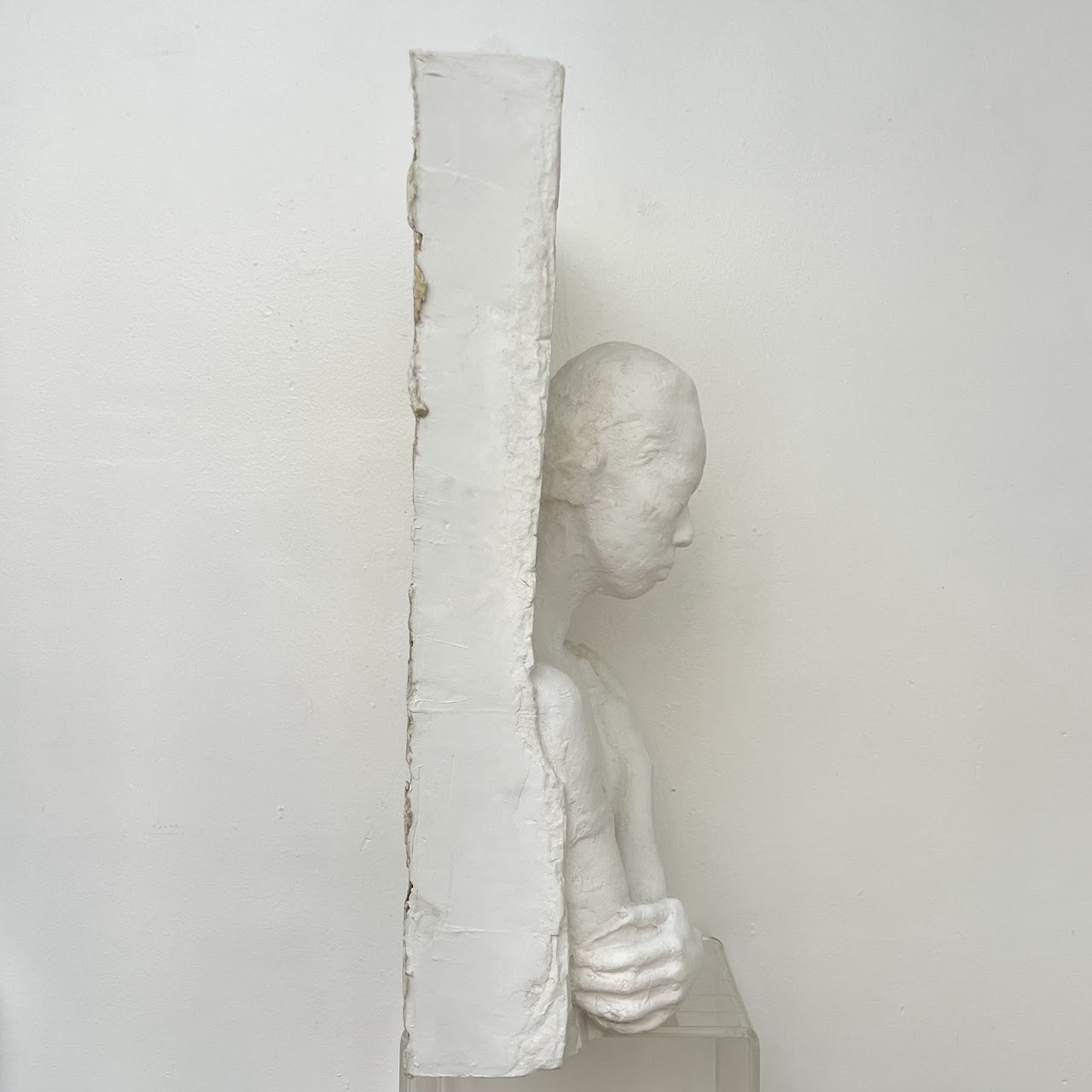 George Segal Signed Papier-Mâché Sculpture, 1982