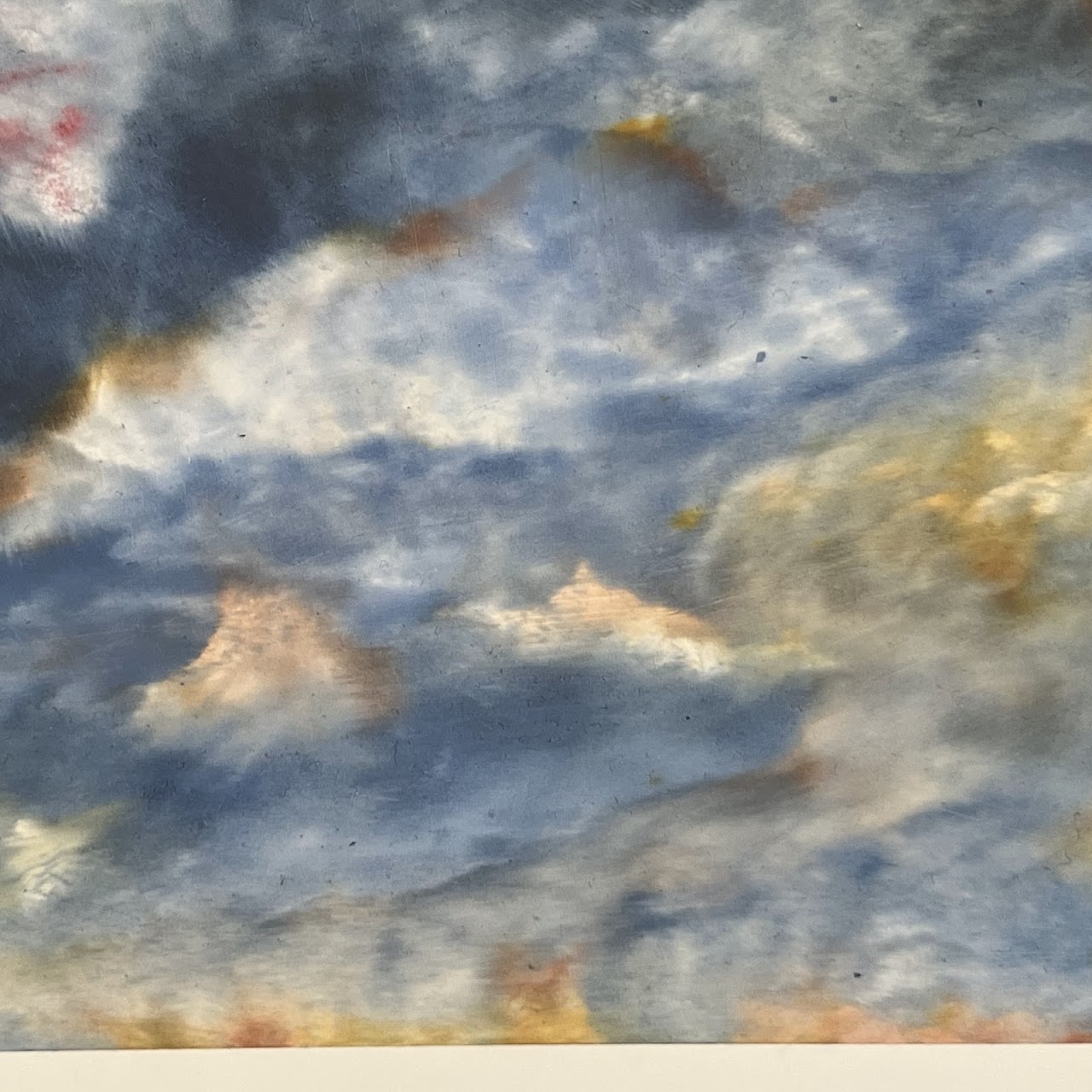 Leia Nichols Cloud Study Signed Print #1