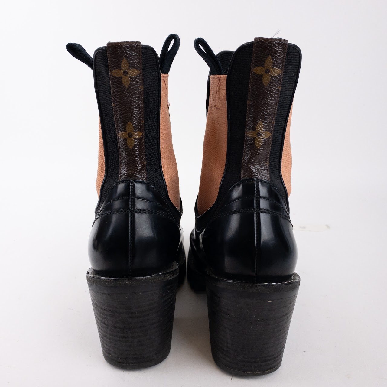 Louis Vuitton Limitless Patent Leather Ankle Boots