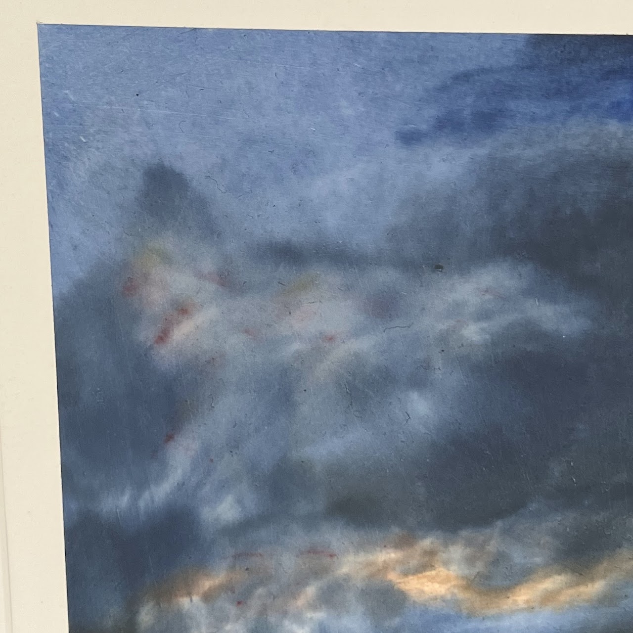 Leia Nichols Cloud Study Signed Print #1