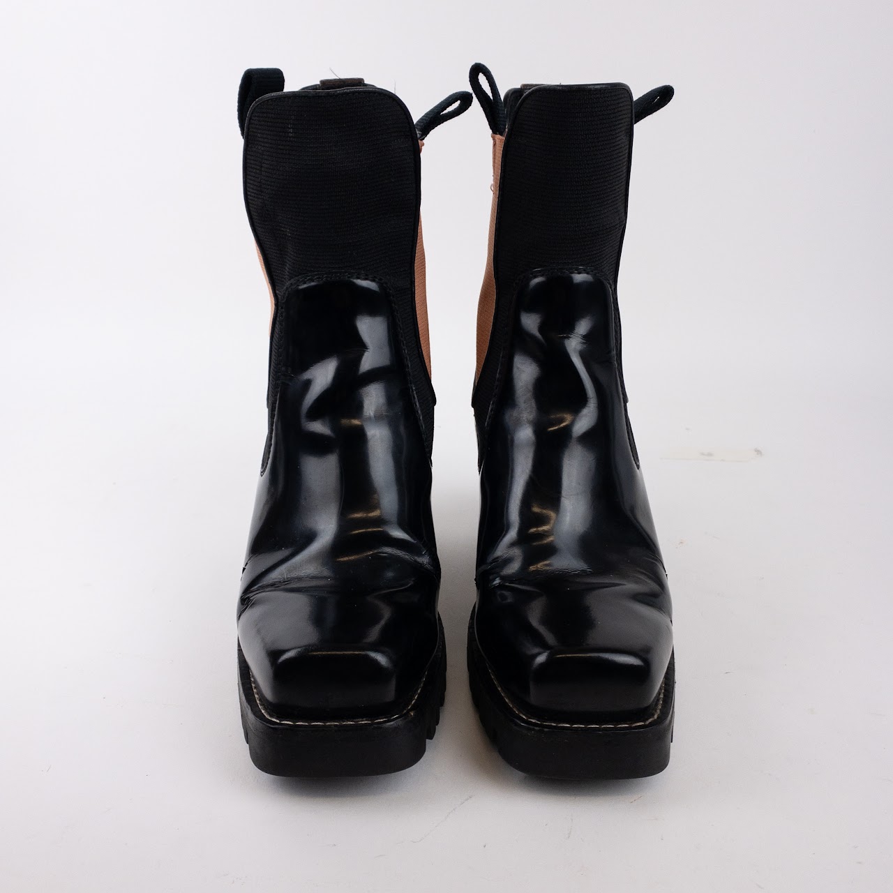 Louis Vuitton Limitless Patent Leather Ankle Boots