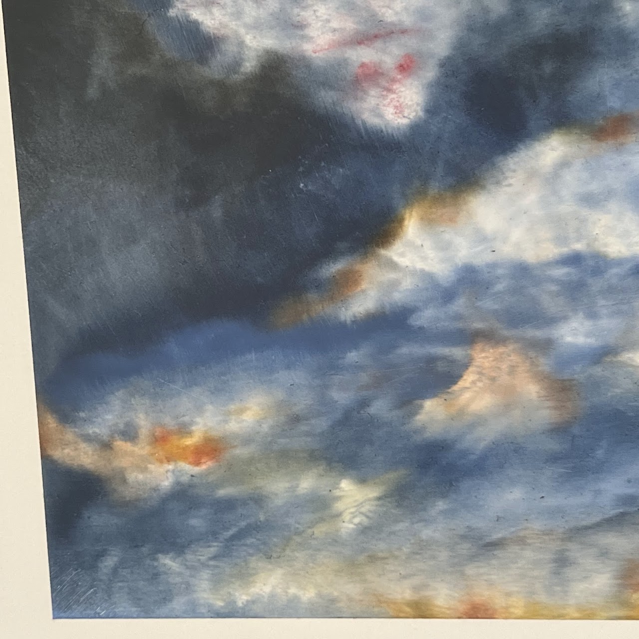 Leia Nichols Cloud Study Signed Print #1