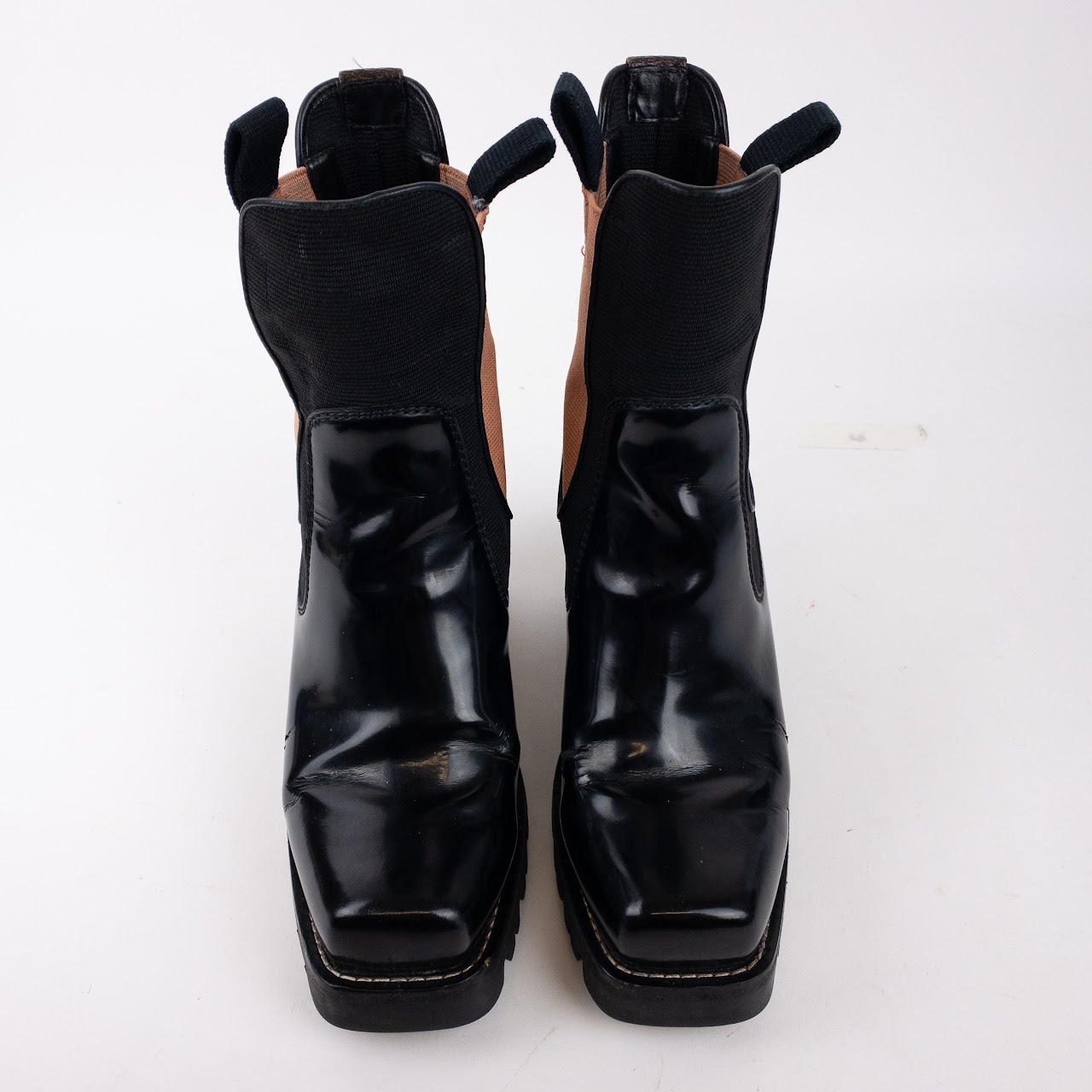 Louis Vuitton Limitless Patent Leather Ankle Boots