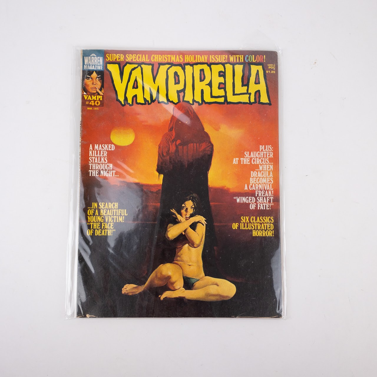 1970's Vintage Vampirella Comic Book Quartet