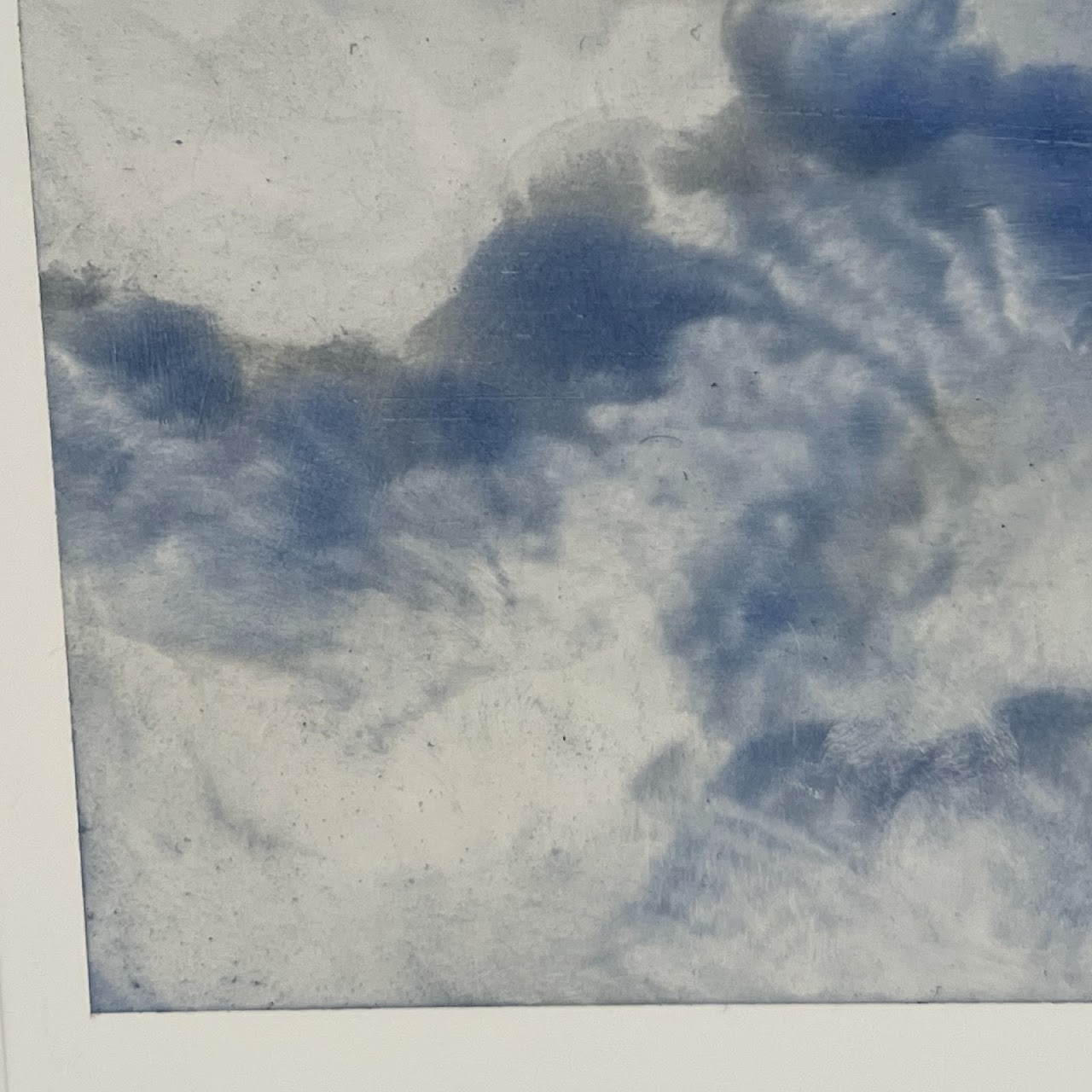 Leia Nichols Cloud Study Signed Print #2