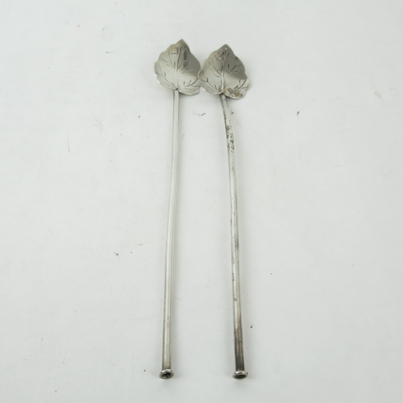 Sterling Silver Set Of Five Cocktail Stirrers