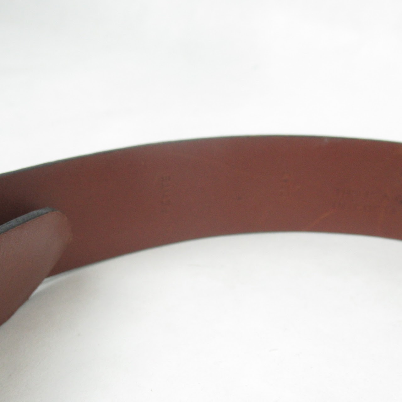 Coach Polished Leather Belt