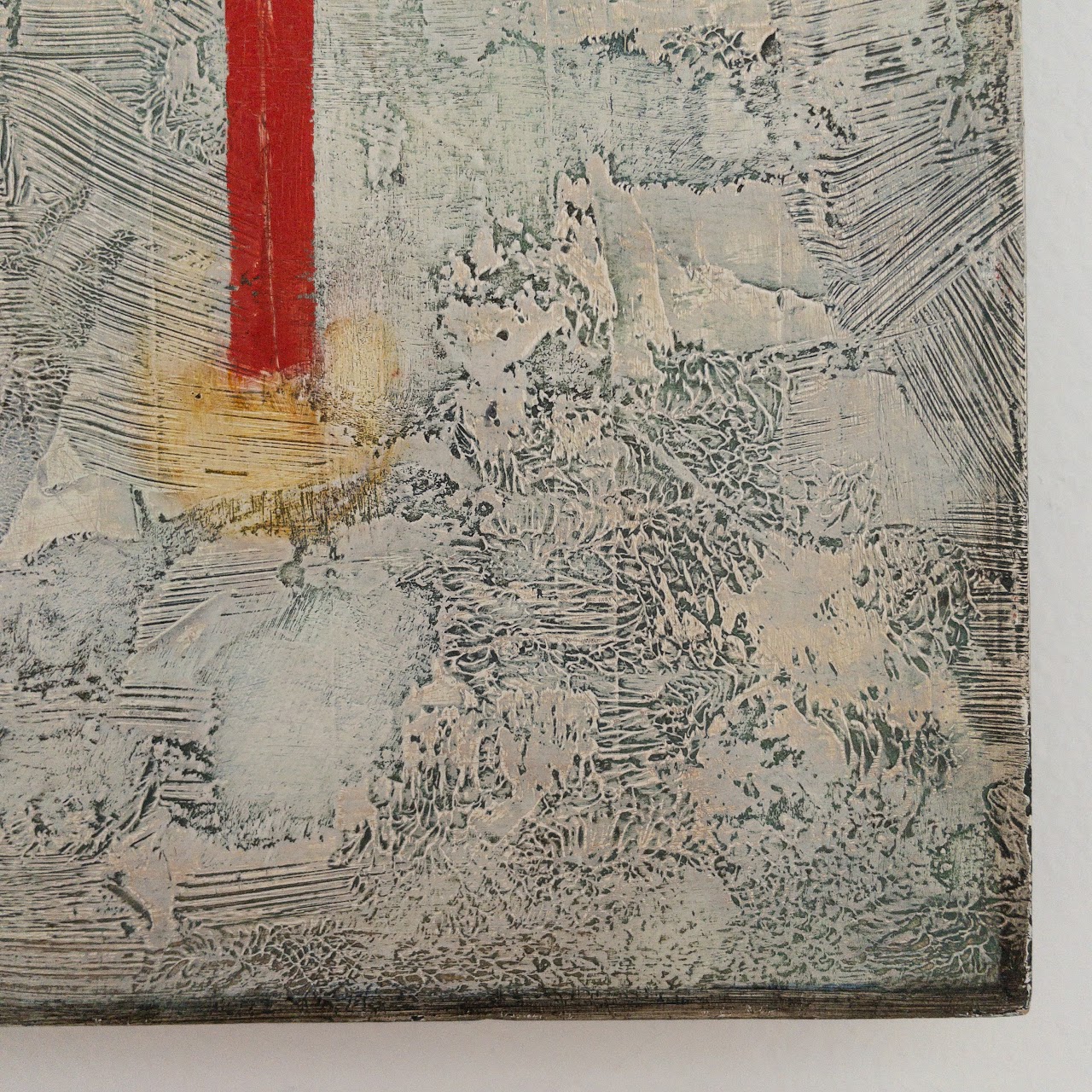 Encaustic Abstract Painting