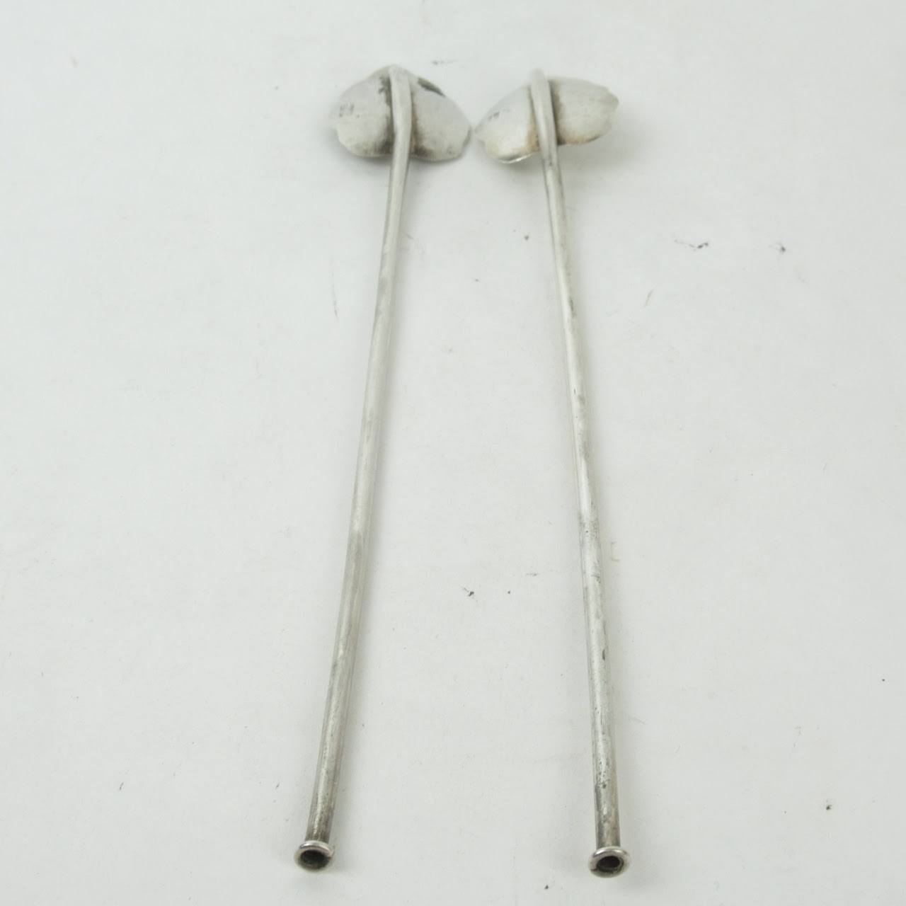 Sterling Silver Set Of Five Cocktail Stirrers