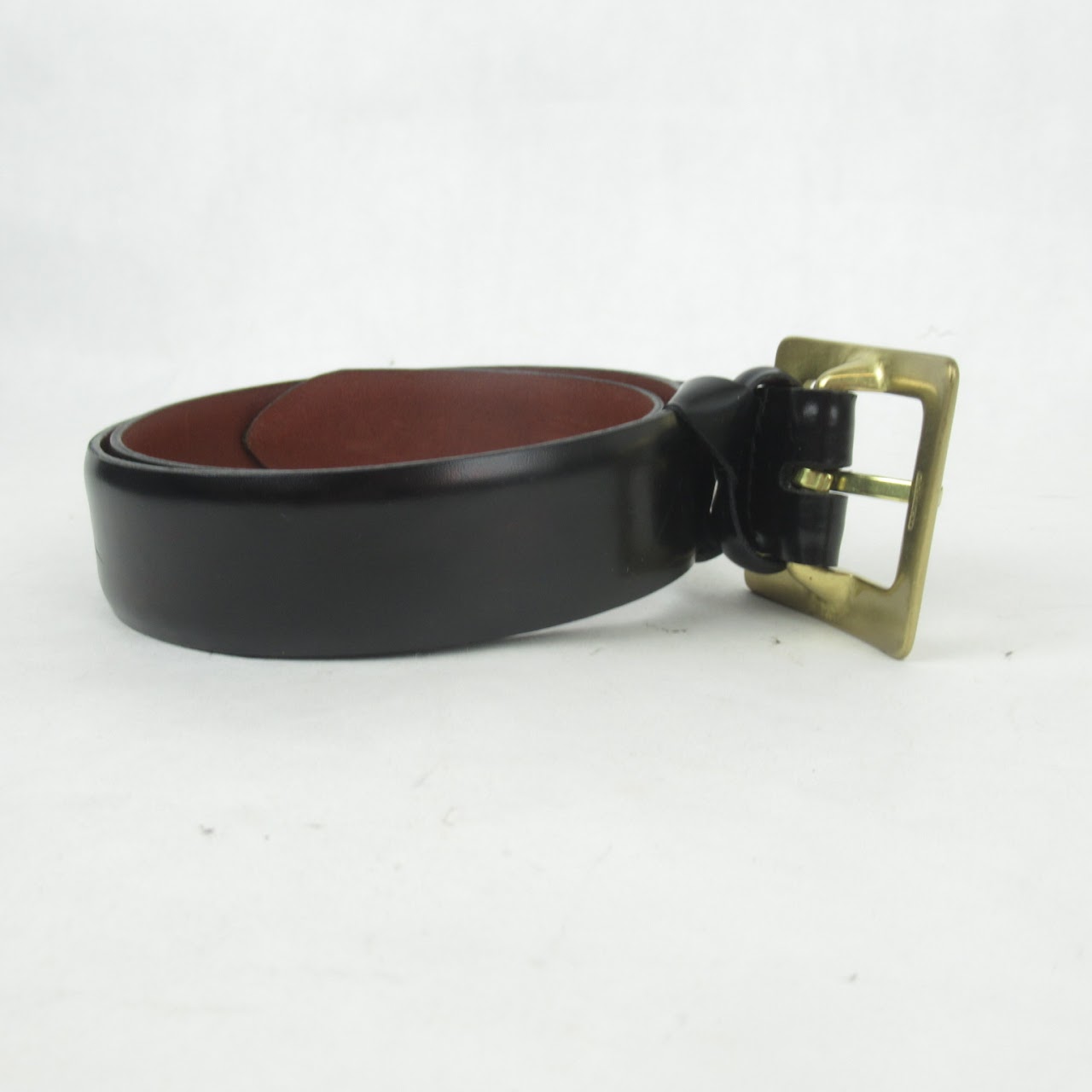 Coach Polished Leather Belt