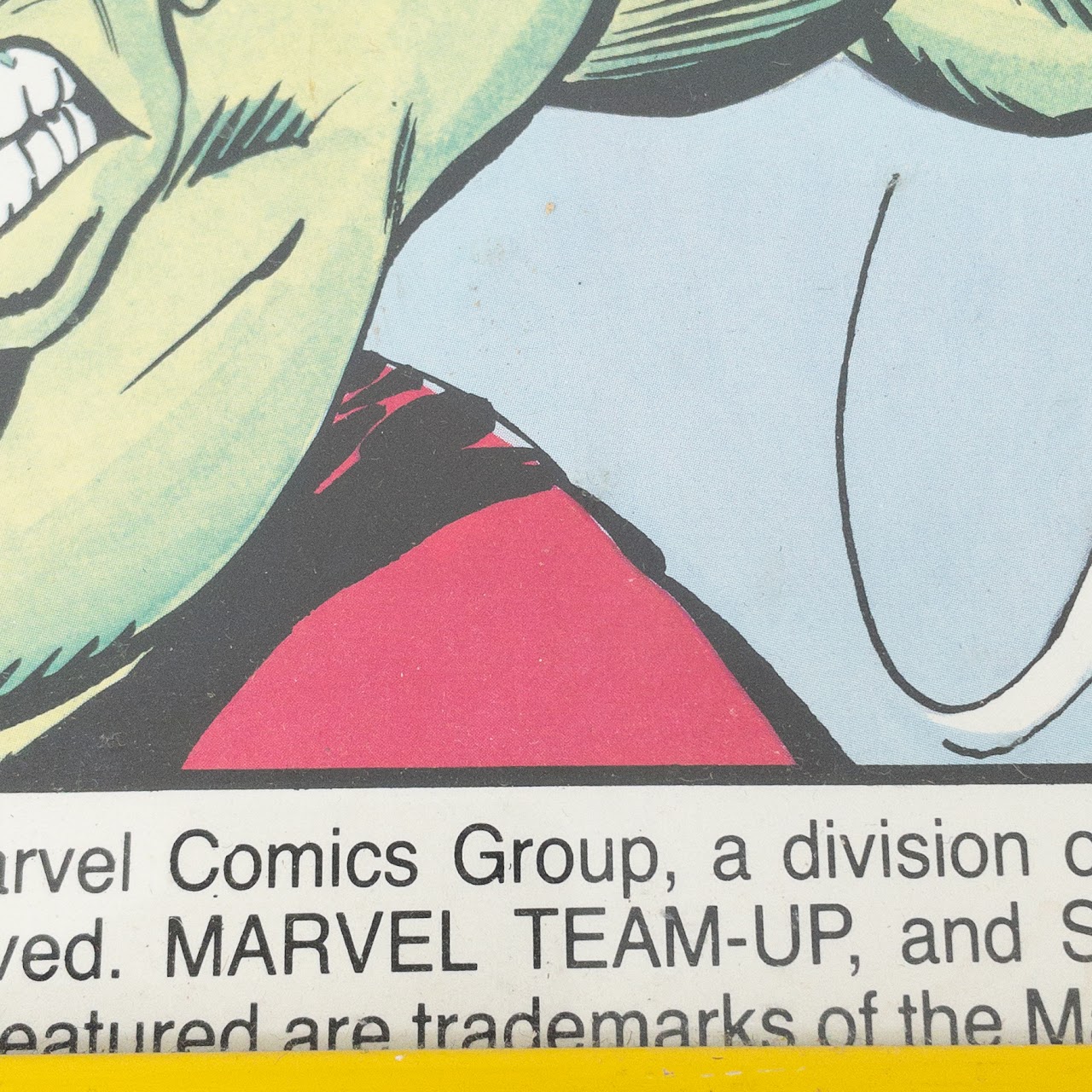 Marvel Comics Team-Up Vintage 1983 Poster