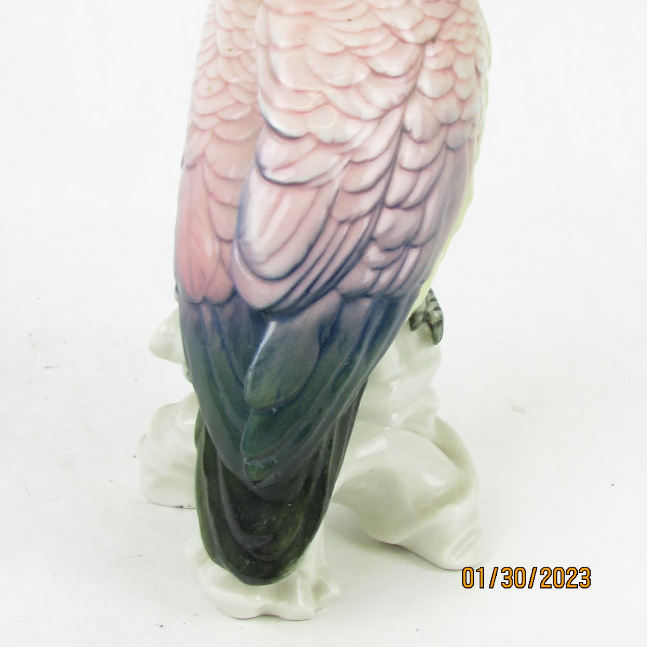 Karl Ens Volkstedt Vintage Porcelain Cockatoo Figurine