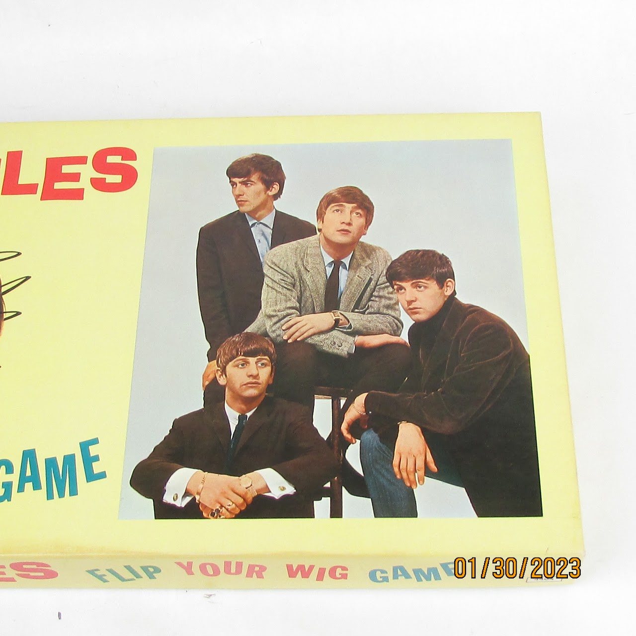 The Beatles 'Flip Your Wig' Vintage Board Game