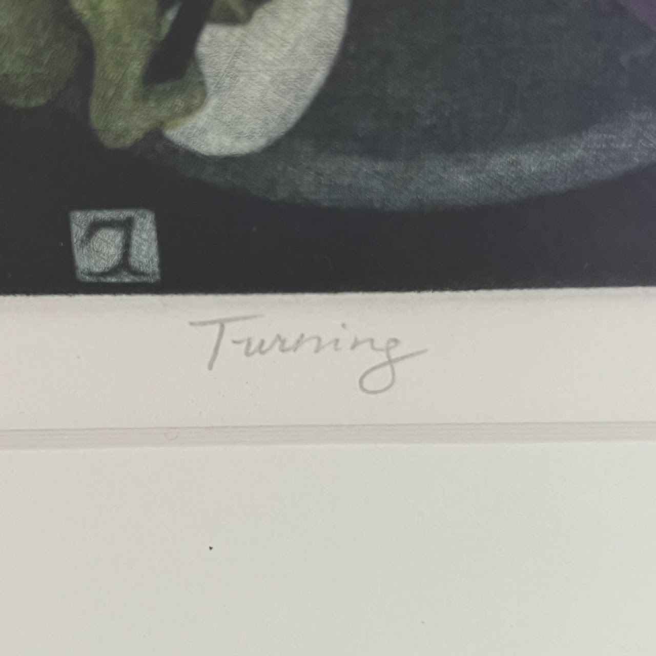 'Turning' Signed Etching & Aquatint