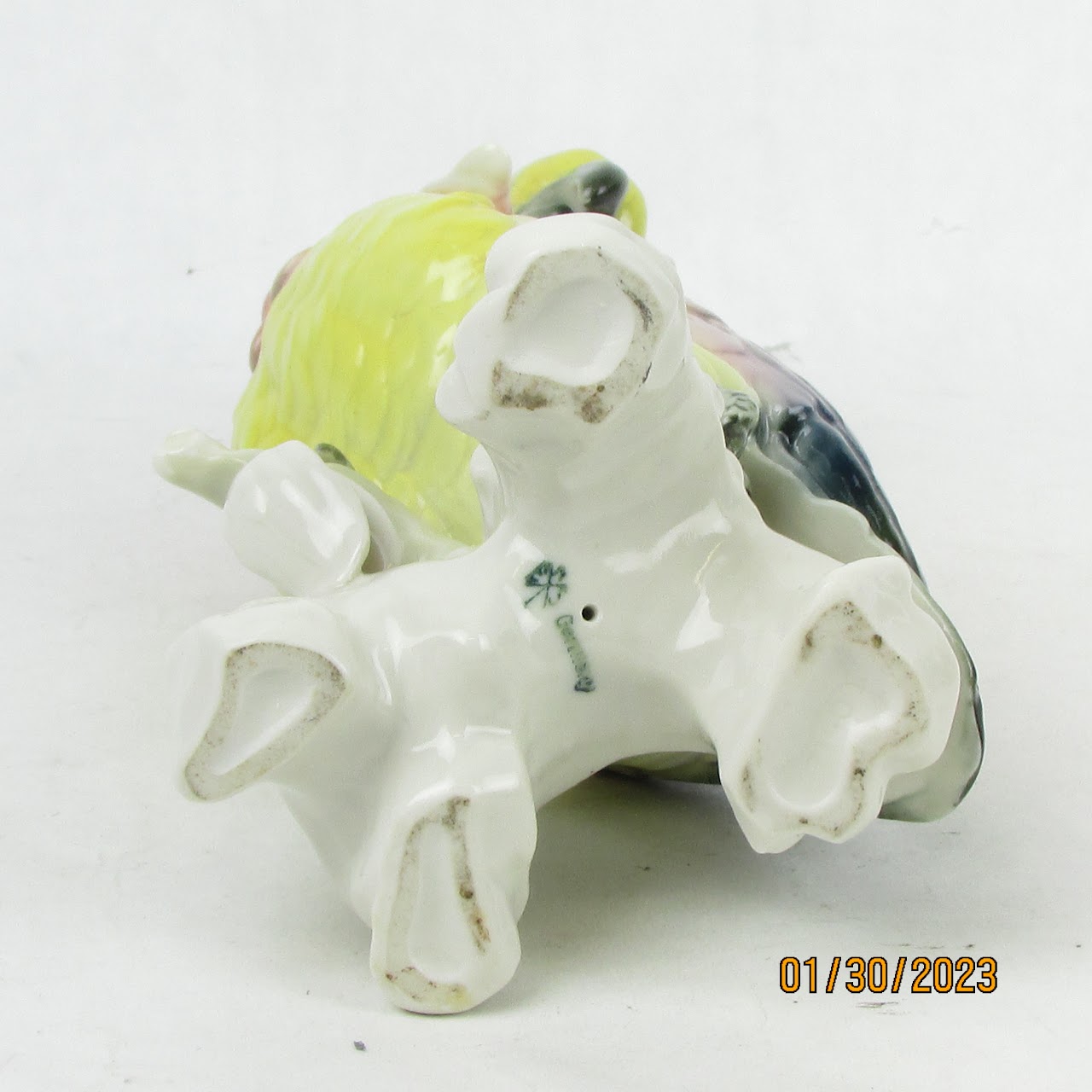 Karl Ens Volkstedt Vintage Porcelain Cockatoo Figurine